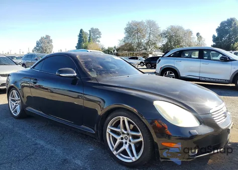 2002 Lexus Sc 430 z USA, uszkodzony, nr VIN JTHFN48Y820035075